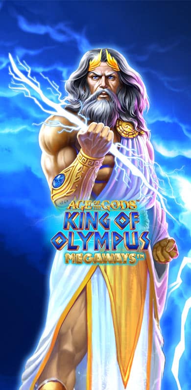 Age of the Gods: King of Olympus Megaways in AgeOfGods