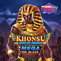 Mega Fire Blaze: Khonsu God of Moon PowerPlay in Sub_Jackpots